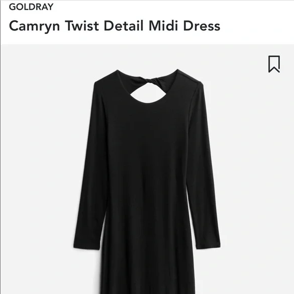 Dresses | Black Body Hugging Midi Dress | Poshmark